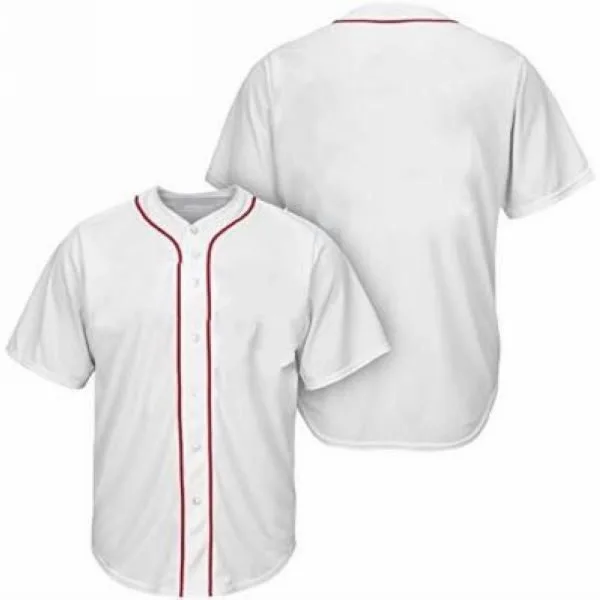Maglia da baseball full-button personalizzata