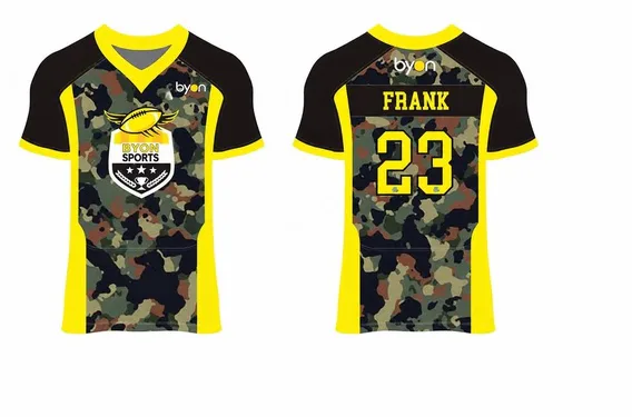 Sublimated football uniform