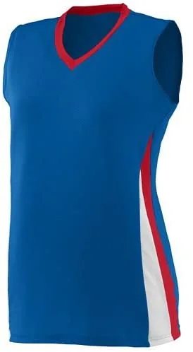 Sleeveless custom softball shirt