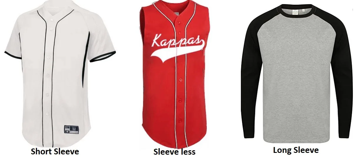 Camicie da baseball senza maniche personalizzate