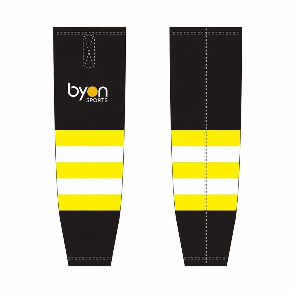 Full Sublimated custom made men's hockey team socks