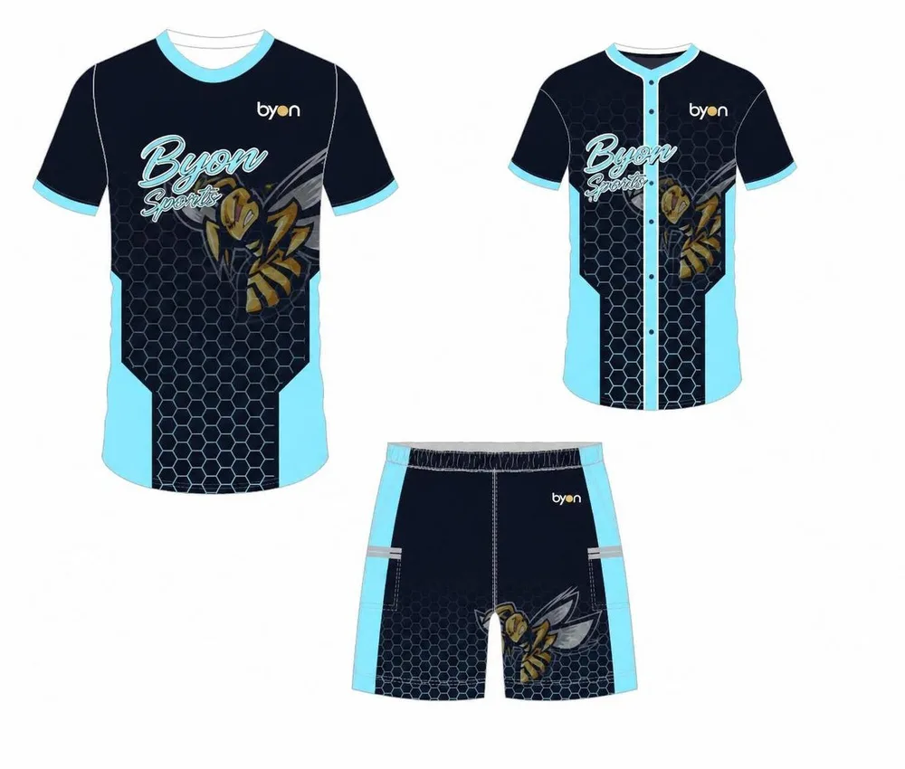 Full Sublimated custom made men's team custom baseball gear