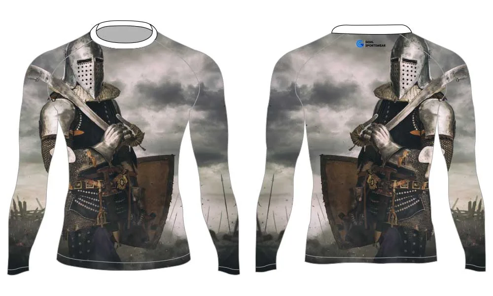 Full Sublimated personalizzato squadra uomo personalizzato MMA rash guards