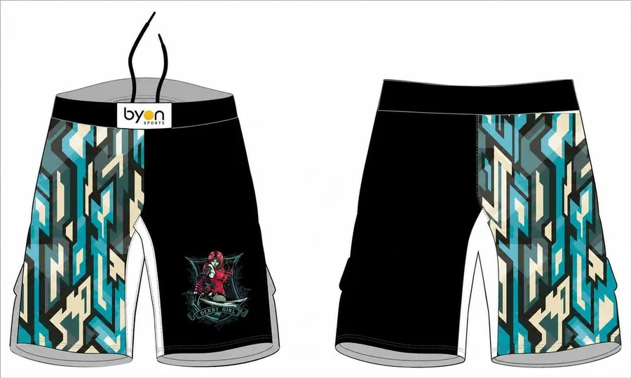 Full Sublimated maßgefertigtes Männerteam Wrestling Fight Shorts