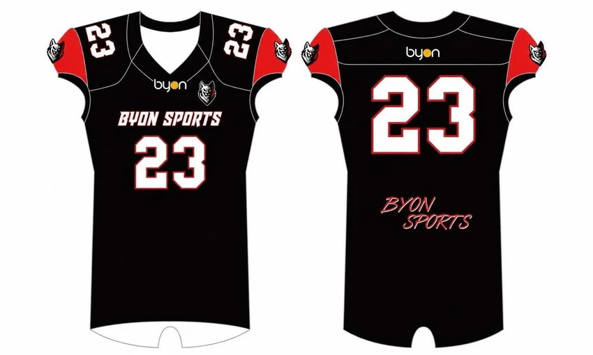 Full dye sublimation printing custom made team football shirts