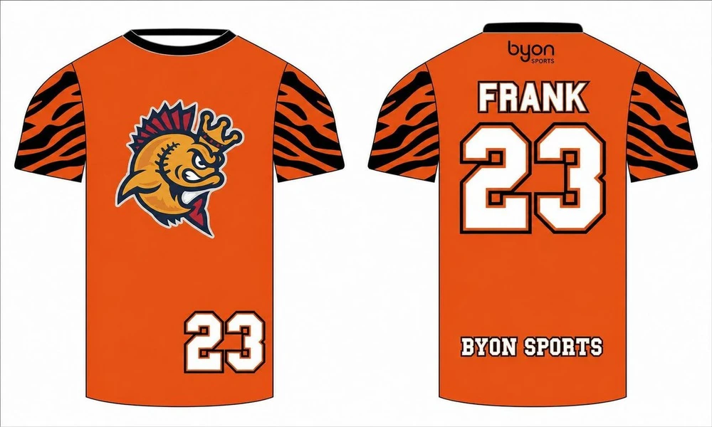 Vollfarbsublimationsdruck maßgefertigte Team Lacrosse Short Sleeve Shooter