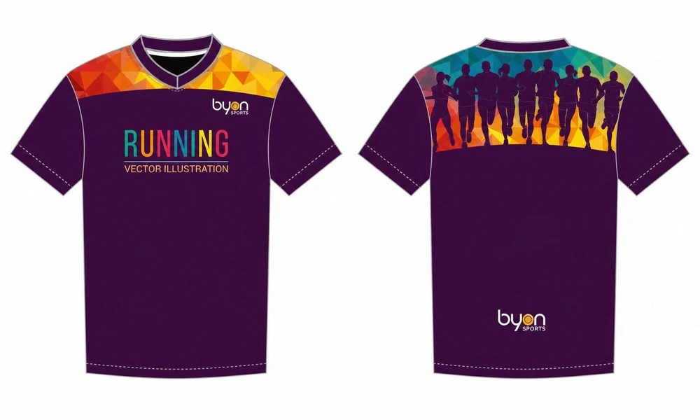 Full-Dye-Sublimationsdruck Custom Made Team sublimierte Laufhemden