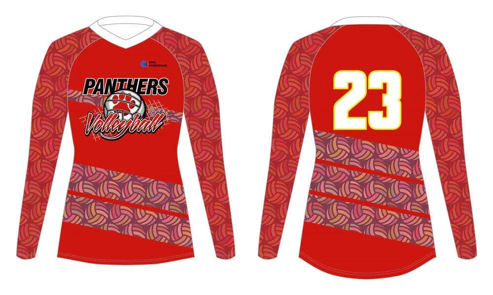 Full dye sublimation printing custom made team sublimated volleyball jerseys