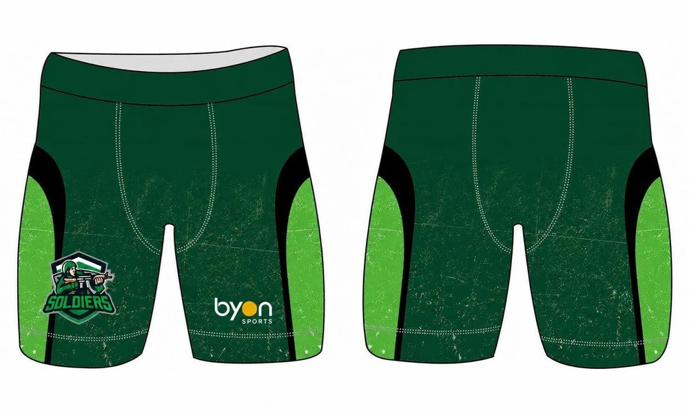 L'impression de sublimation de teinture complète fait sur mesure team catchling short