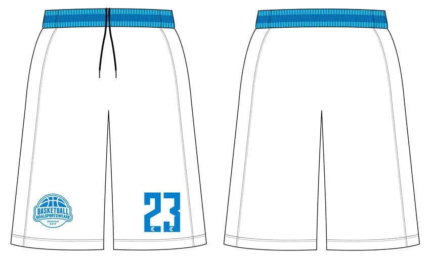 Full dye sublimation wholesale custom basketball shorts