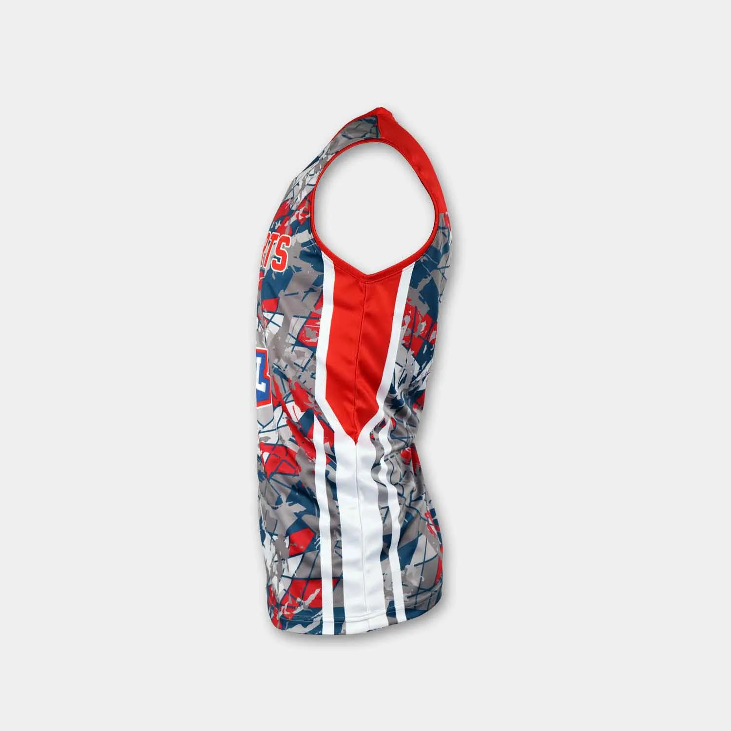 Volle Farbstoffsublimation benutzerdefinierte reversible Basketball-Jerseys