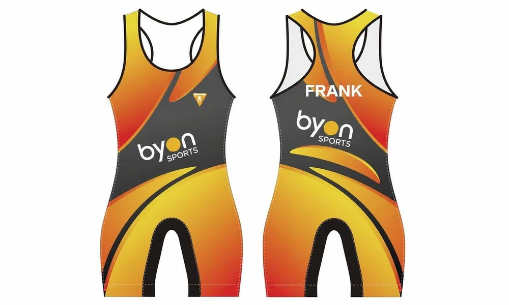 Volle Farbstoffsublimation Großhandels-Custom Wrestling Uniform