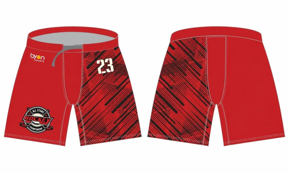 Pantalones de hockey sobre hielo personalizados hechos a medida