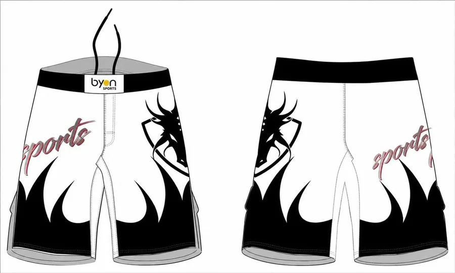 Full Polyester Custom machte langlebiges Männerteam Wrestling Fight Shorts