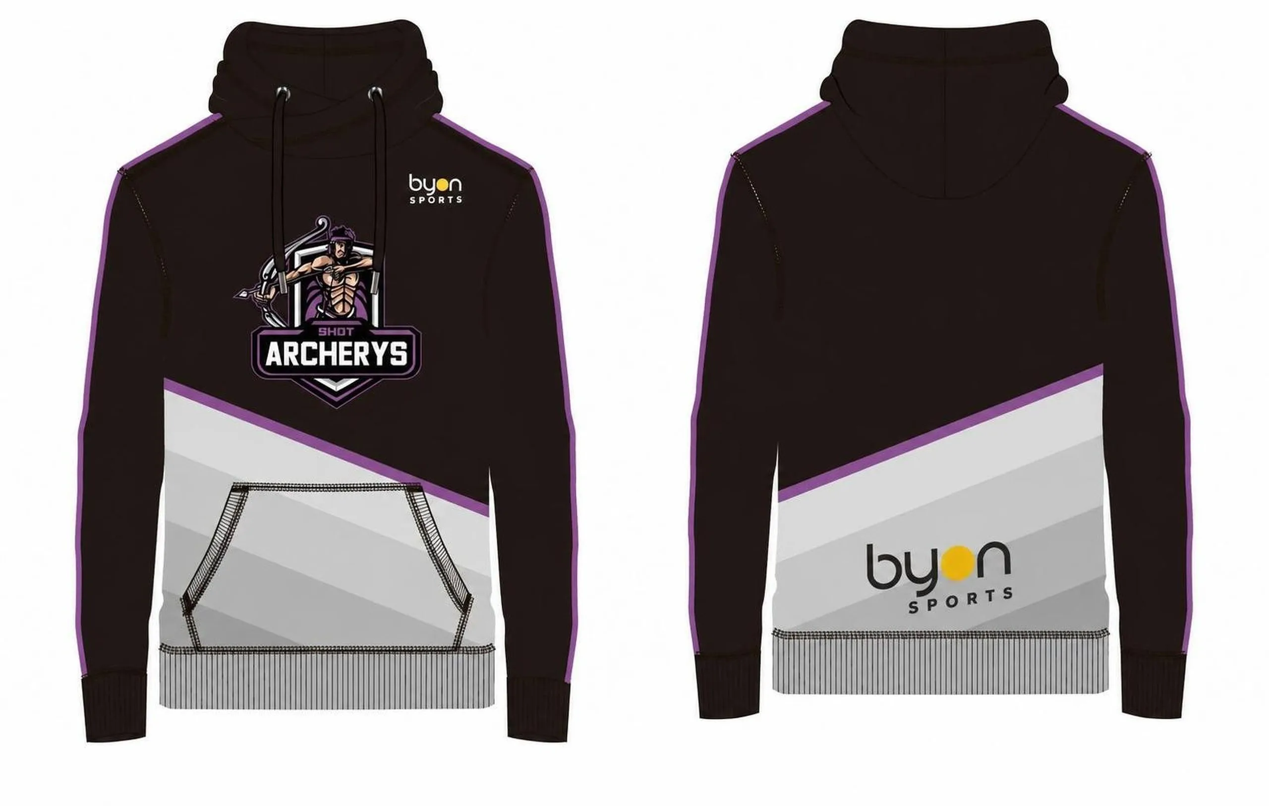 Full Polyester Custom machte langlebiges Männerteam Wrestling Sweatshirts
