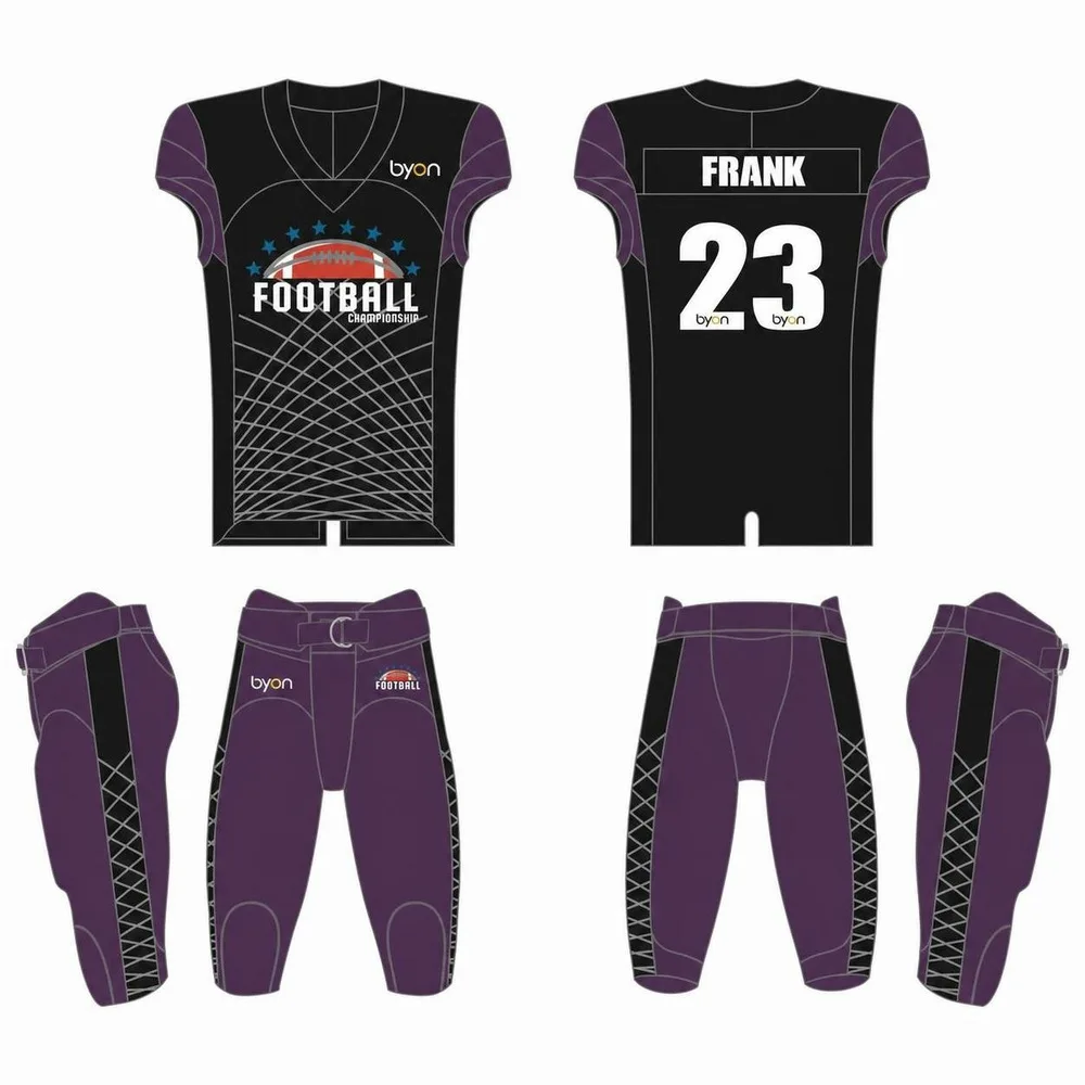 Full Polyester atmungsaktives Custom Design sublimierte Fußballuniformen