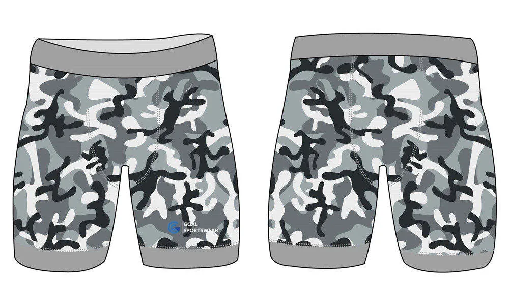 Full Polyester atmungsaktives Custom Design sublimierte Custom Spandex Shorts
