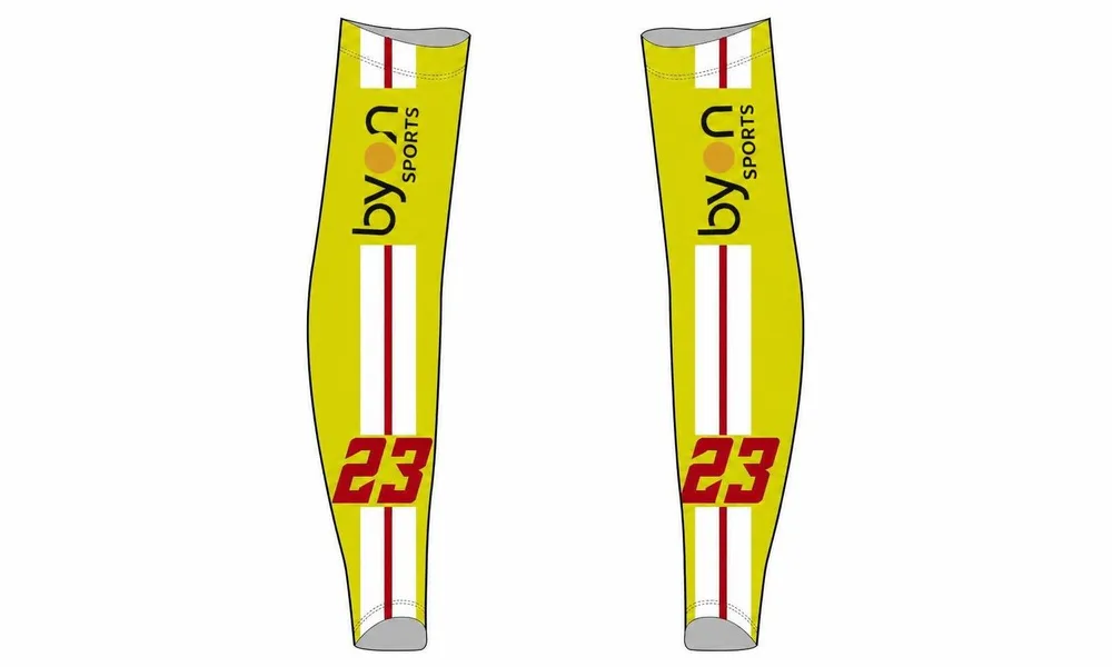 Full polyester durable sublimated custom youth team custom baseball arm sleeves