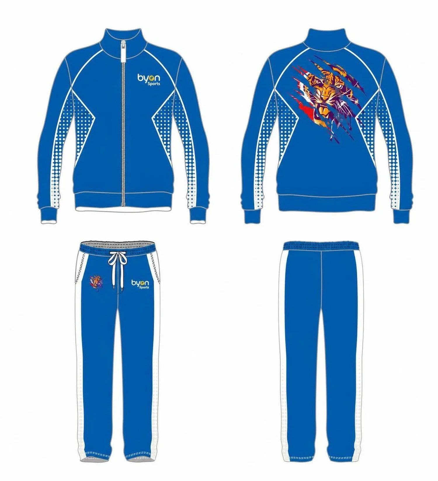 Full-polyester-durable-sublimated-custom-youth-team-custom-basketball-warm-up-suits