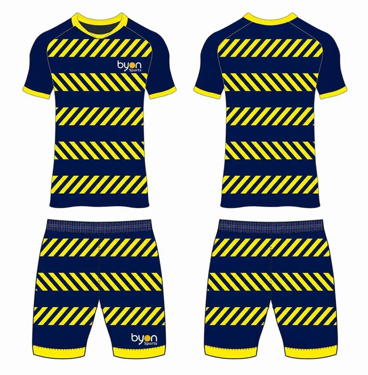 Full polyester durable sublimated custom youth team custom soccer kits