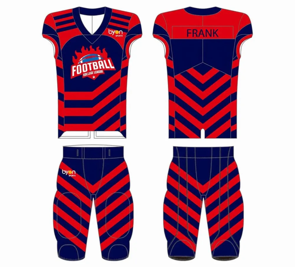 Diseño de camisetas de fútbol de poliéster duradero sublimado