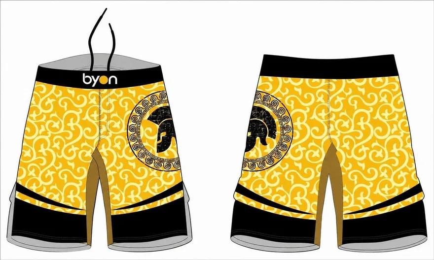 Full Polyester langlebige sublimierte benutzerdefinierte Jugendteam Wrestling Fight Shorts
