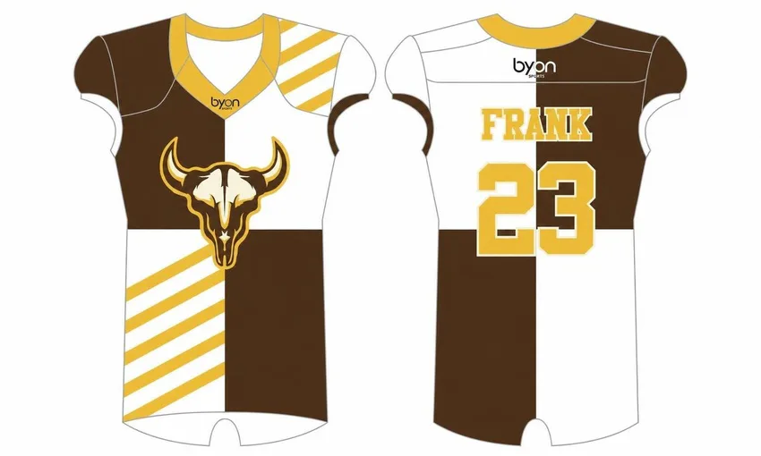 Full polyester mesh Custom made durable team football jersey