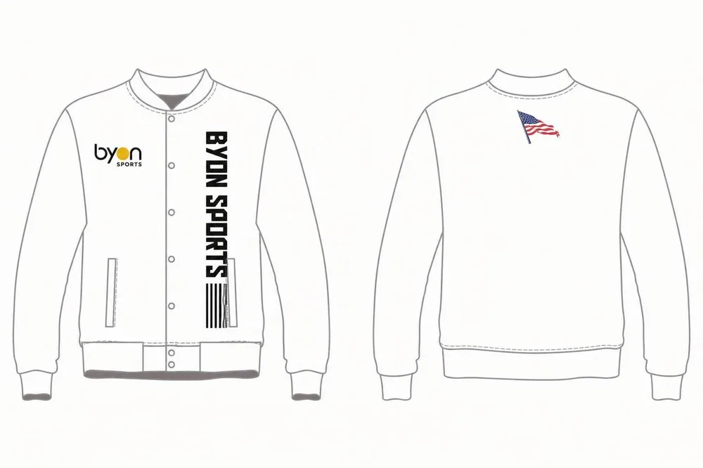 Alta calidad 100% poliéster sublimación diseño personalizado Football Team Chaquetas