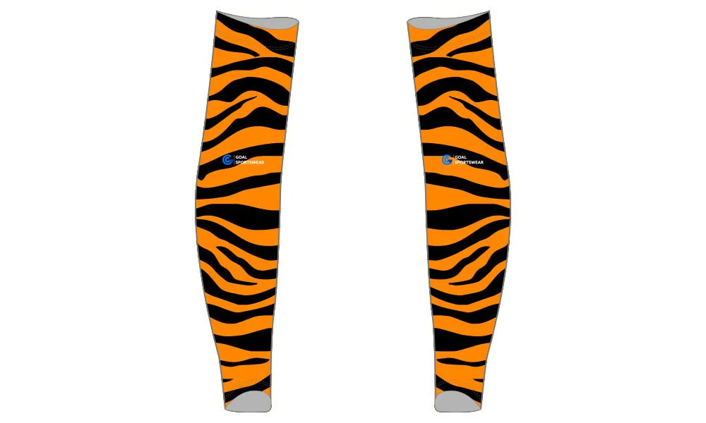 High quality 100% polyester sublimation custom design custom baseball arm sleeves