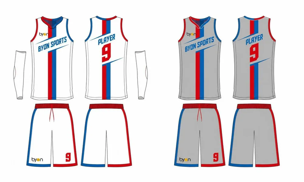 Wholesale high quality sublimation printing custom reversible basketball jerseys
