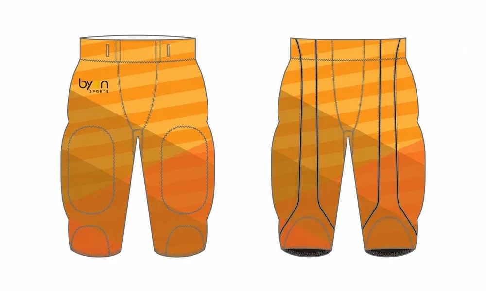 Pantaloni da calcio sublimati reversibili sublimati della High School