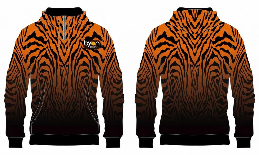 High school custom design sublimated reversible custom Soccer Hoodies