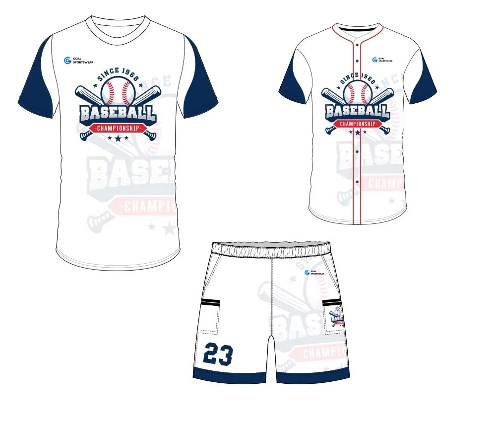 High school custom design sublimated reversible custom baseball gear