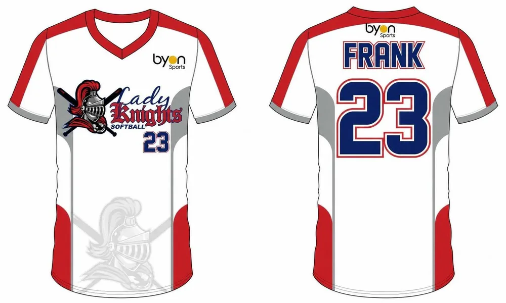 High-School reversible Custom Baseball Tee