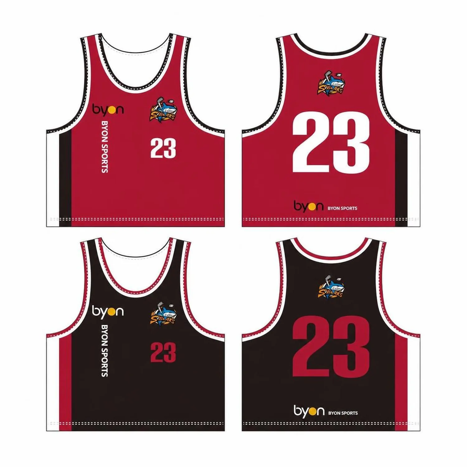 High School Custom Design Sublimated Reversible Custom Lacrosse Pinnies