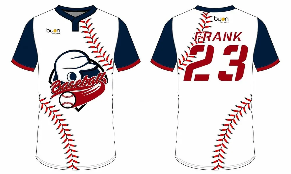 High-school reversible custom throwback baseball jersey