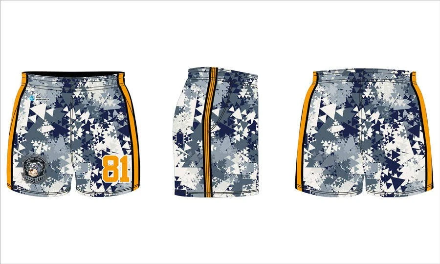 Pro quality Custom design sublimated printing youth rugby shorts