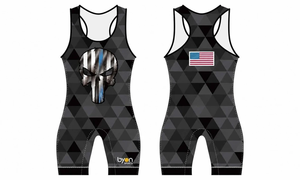 Pro quality custom printing sublimated womens wrestling singlets