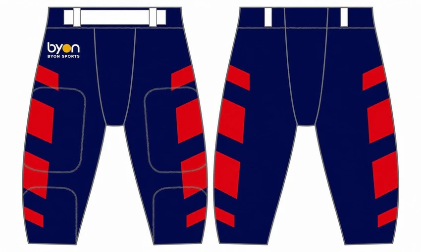 Equipo de diseño personalizado de sublimación de calidad profesional Sublimated Flag Football Jerseys