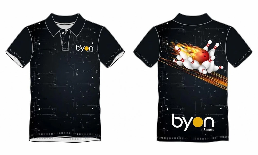 Pro Qualität Sublimationsdruck Custom Design Team Bowling Trikots