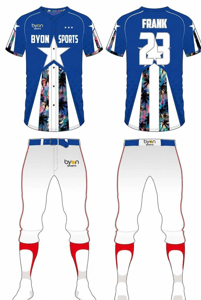 Pro-quality custom team camo baseball jersey
