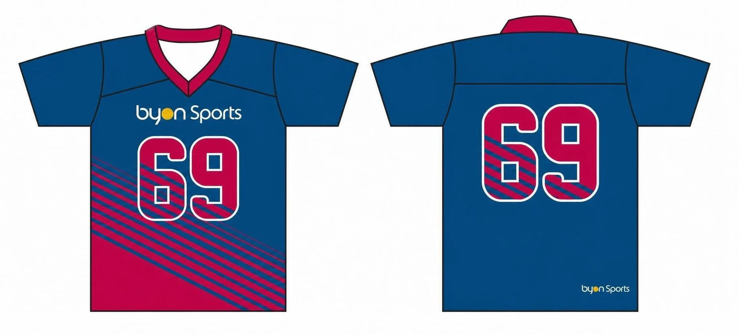 Pro qualité sublimation impression personnalisée équipe de design personnalisé lacrosse Shirts