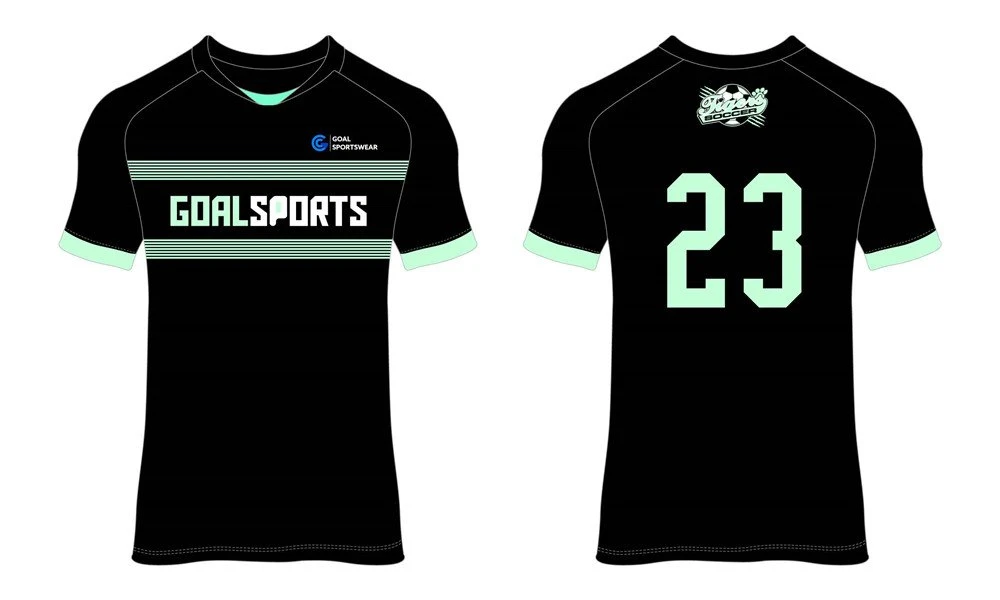 Pro quality sublimation printing custom design team custom soccer tops