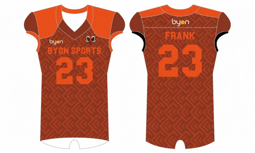 Pro quality sublimation printing custom design team football jerseys