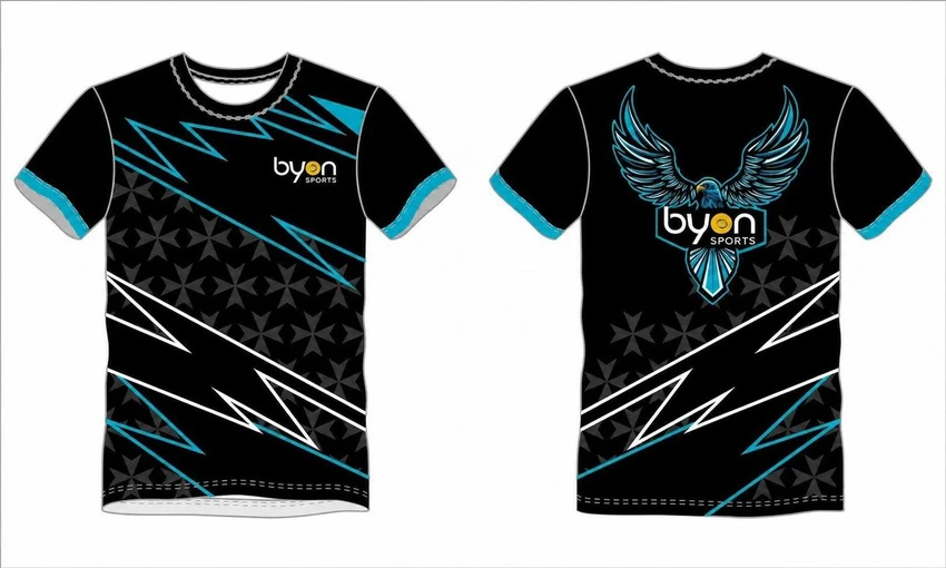Pro Qualität Sublimationsdruck Custom Design Team Short Sleeve T-Shirts