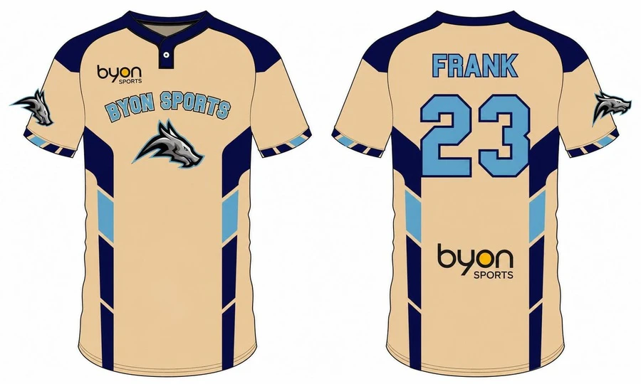 Pro quality sublimation printing custom design team softball shirts