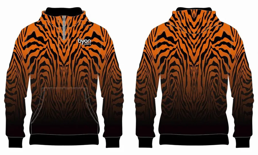 Sottolimazione di alta qualità design personalizzato giovanile 1 4 cappucci con cerniera