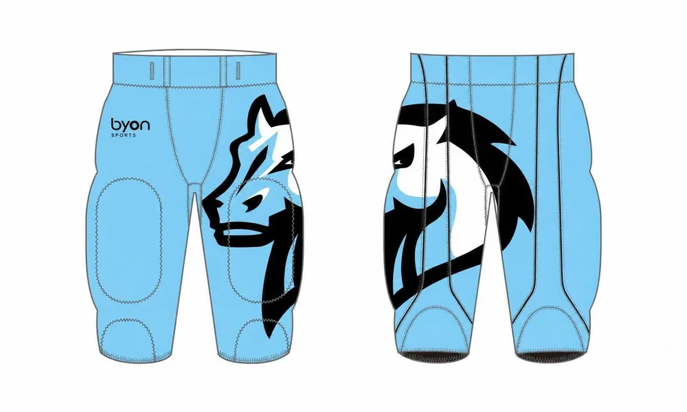 Sottolimazione di alta qualità personalizzato giovane V scollo Sublimated Football Pantaloni