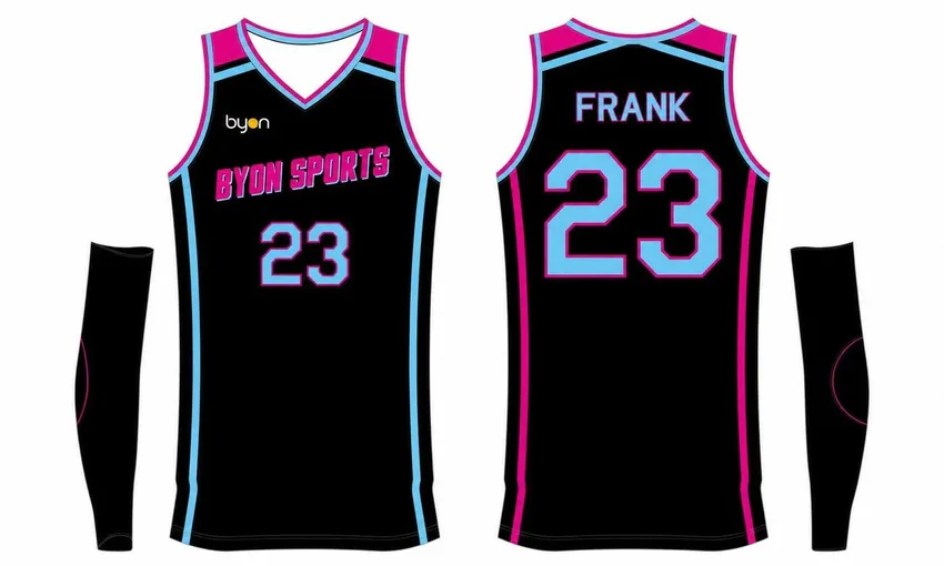 Full Polyester atmungsaktive sublimierte Basketball-Singles