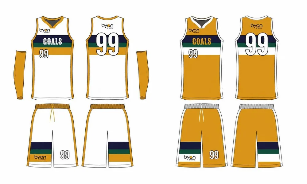 Sublimation hochwertige Custom Youth V-Neck Basketball Singlets